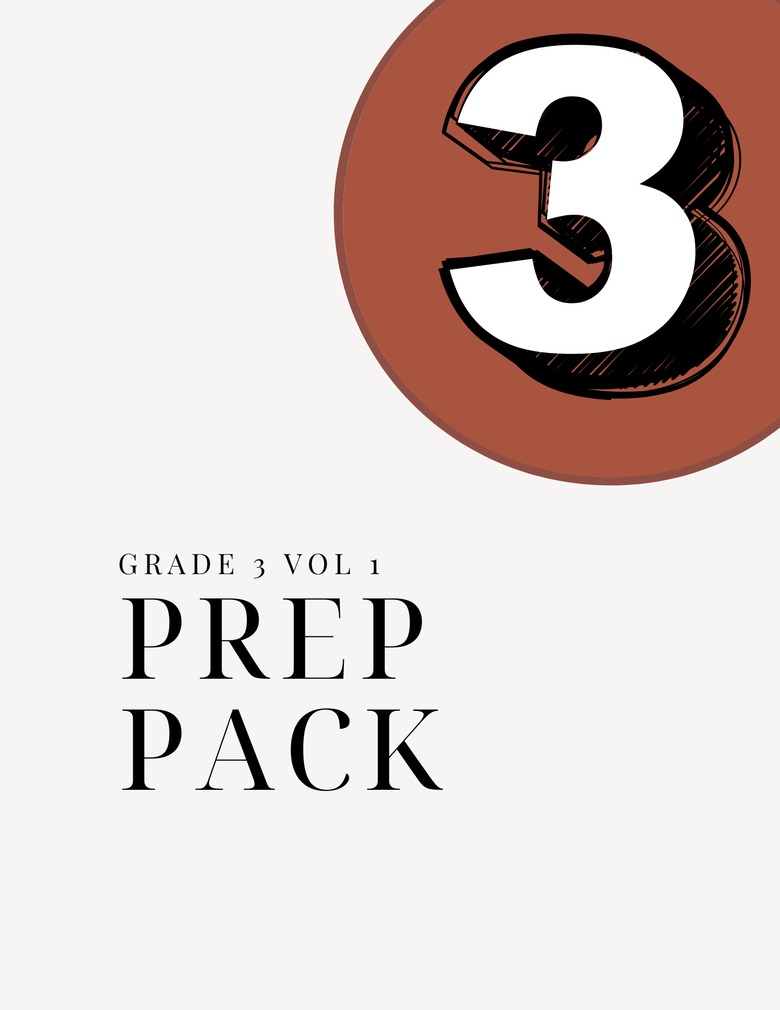 Reading Rescue Prep Pack - Grade 3, Vol. 1