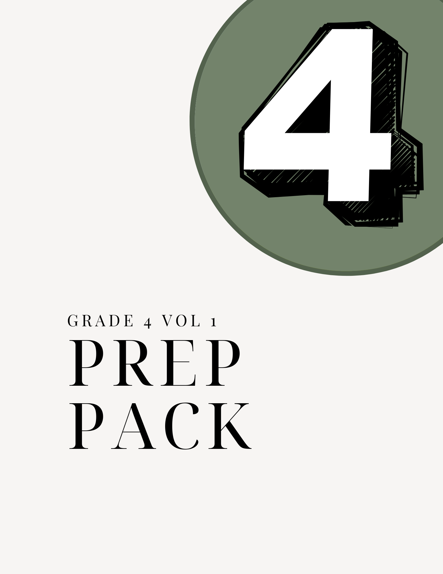 Reading Rescue Prep Pack - Grade 4, Vol. 1