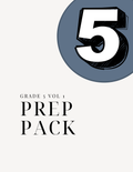 Reading Rescue Prep Pack - Grade 5, Vol. 1