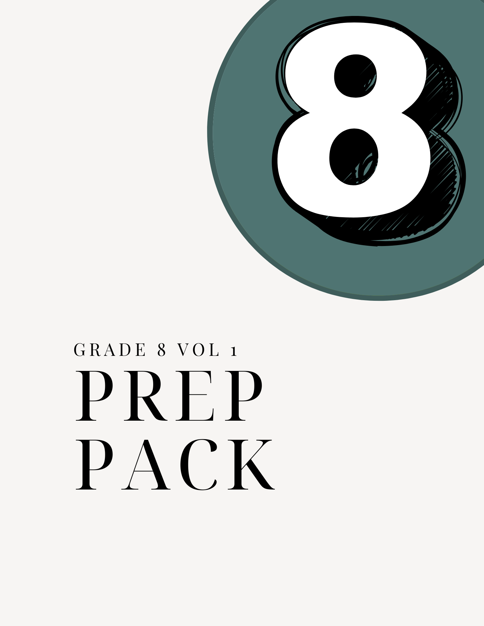 Reading Rescue Prep Pack - Grade 8, Vol. 1
